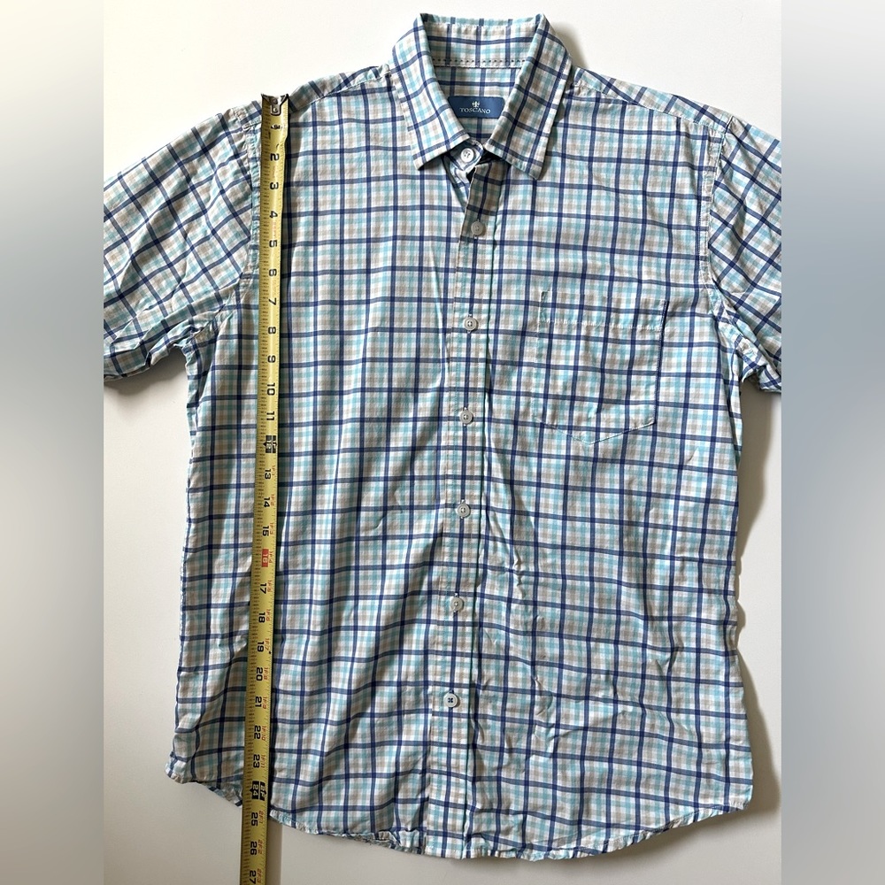 Toscano Men’s Button Down Shirt - Picture 7 of 8
